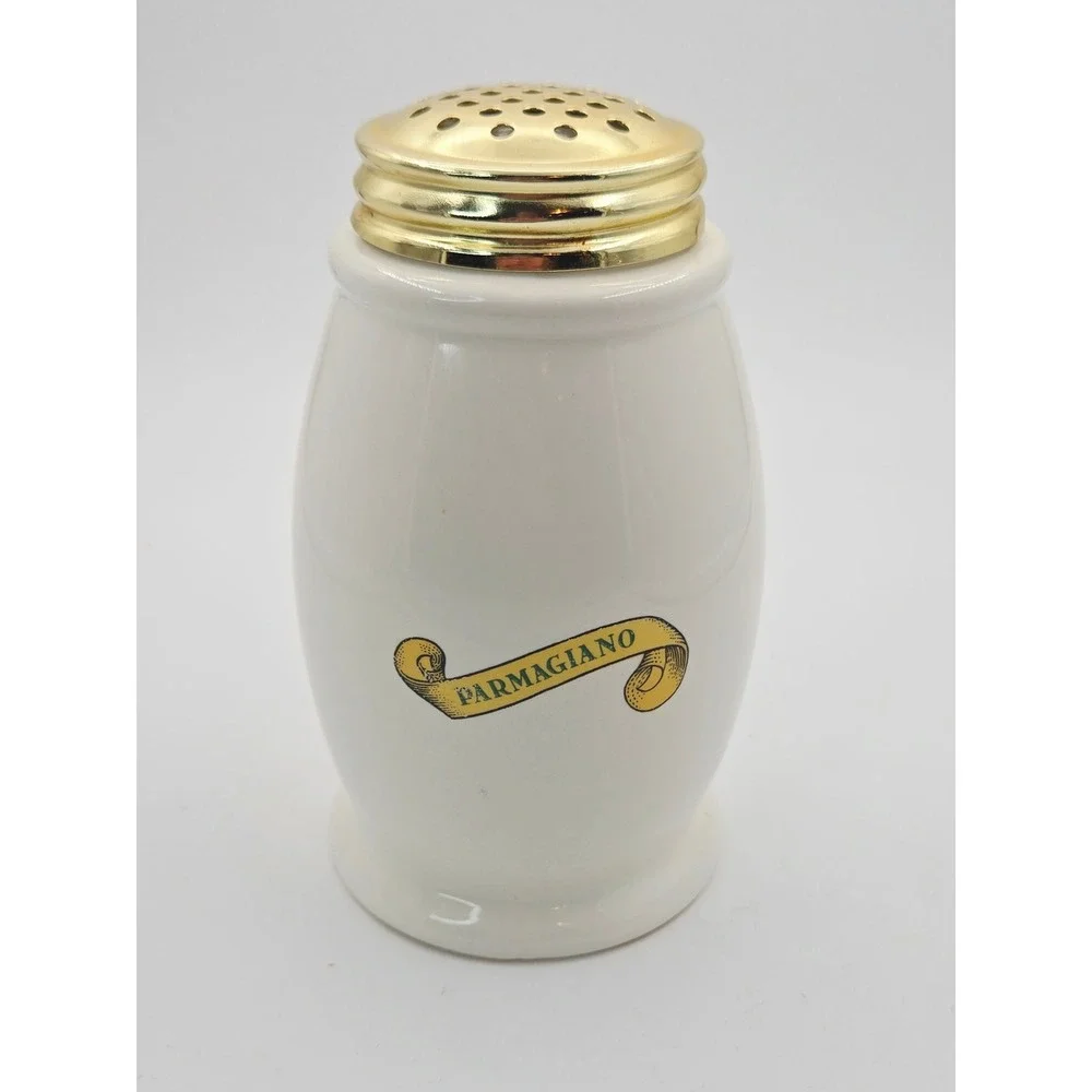 Certified International Italia Classico Parmagiano Cheese Ceramic Shaker 5 Inch